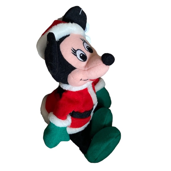 Minnie Mouse Christmas Santa Mini Bean Bag - Picture 13 of 14